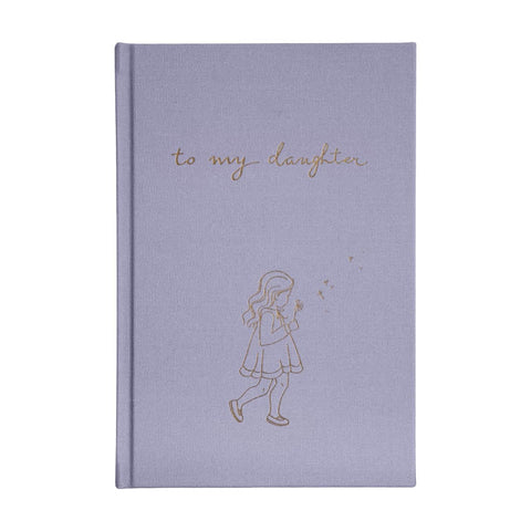 Baby Journal | To My Daughter | Limited Edition LAVENDER (Darker)