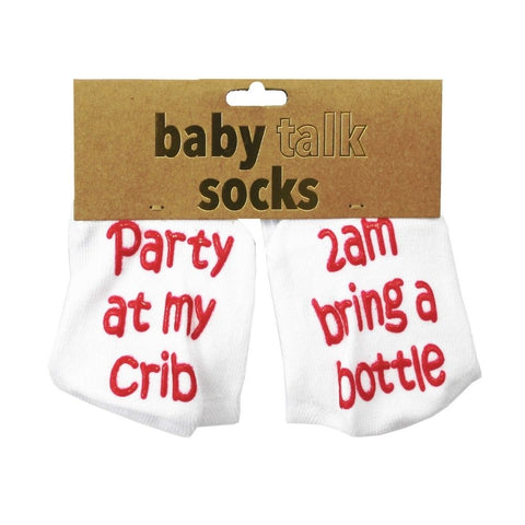 Baby Socks - Party At My Crib