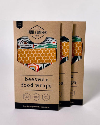 Beeswax Food Wraps - Lunch Pack