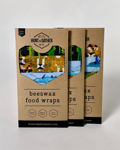 Beeswax Food Wraps - Lunch Pack