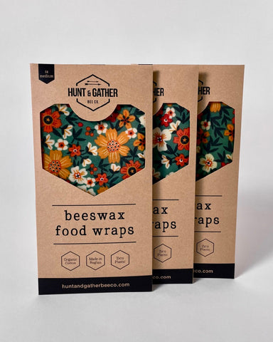 Beeswax Food Wraps - Various Designs - Medium