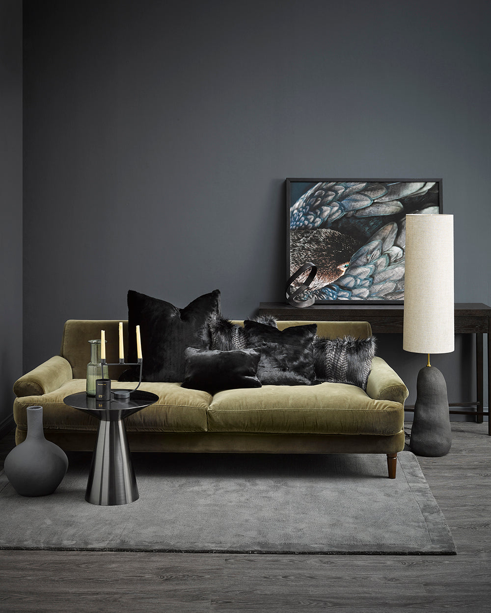 Black Panther Square Cushion