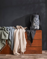 Capri Charcoal Throw