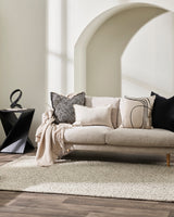 Capri Ecru Throw