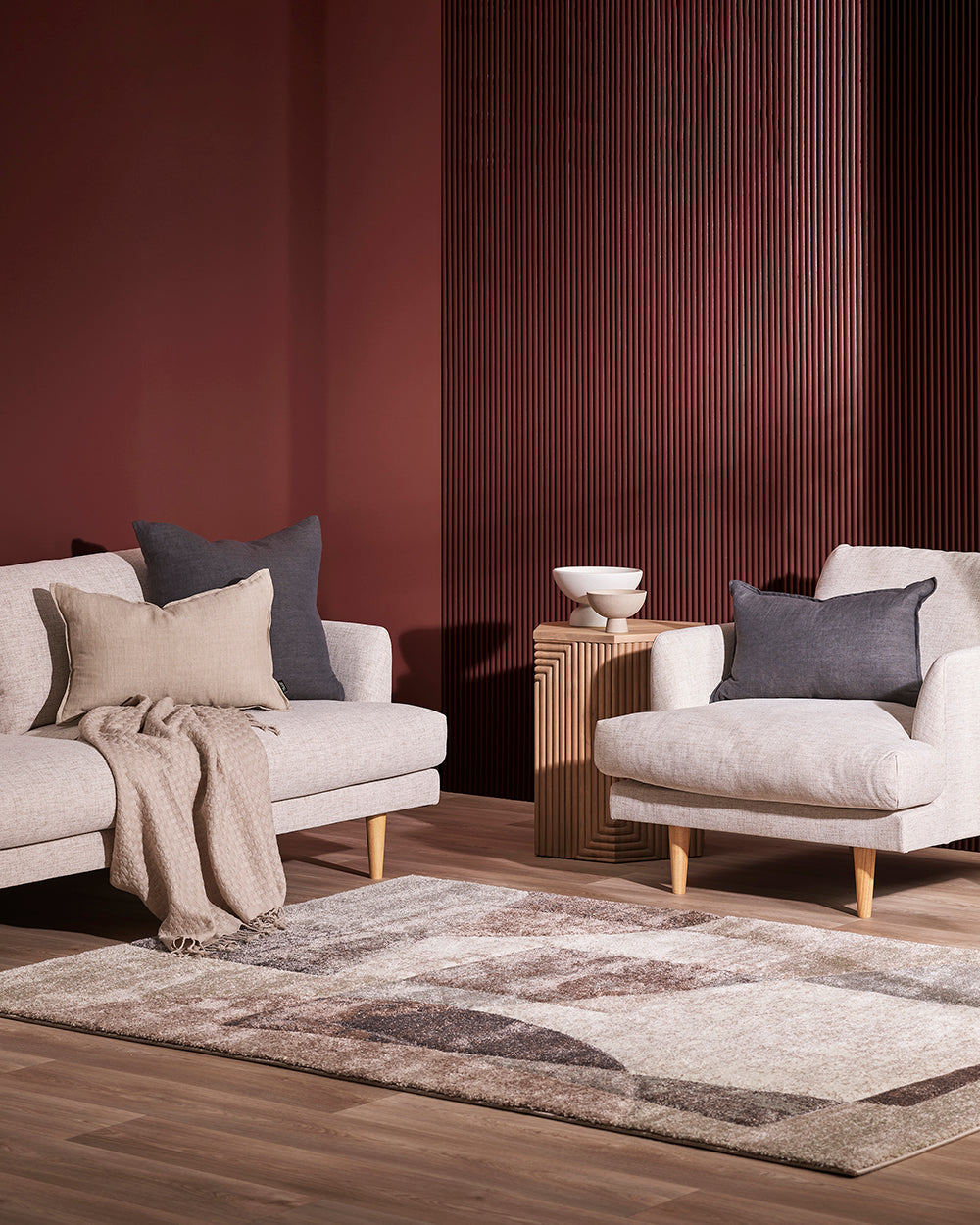Capri Ecru Throw