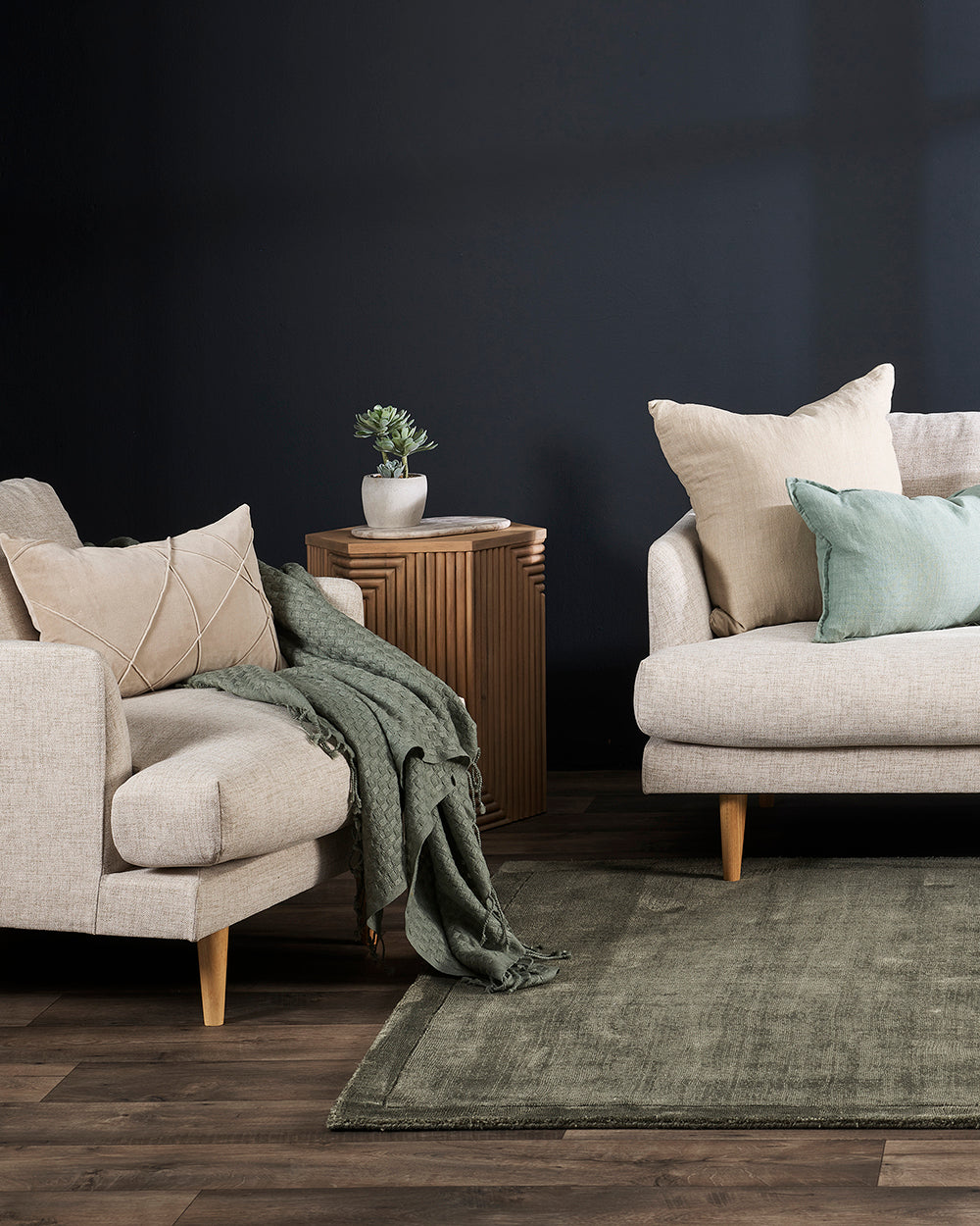 Capri Sage Throw
