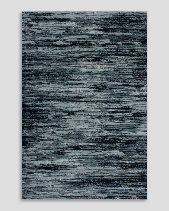 Caspian Navy Floor Rug