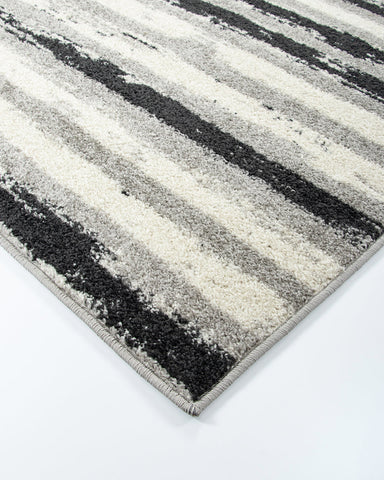 Castillo Black Floor Rug