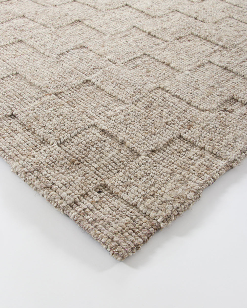 Checker Beige 160x230cm Floor Rug