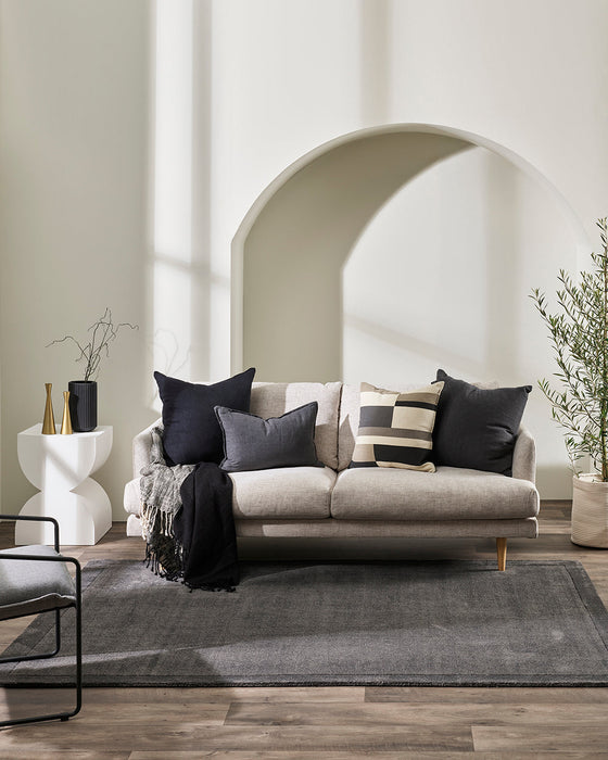 Chevalier Charcoal Floor Rug