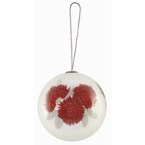 Crimson Pohutukawa Hanging Decoration