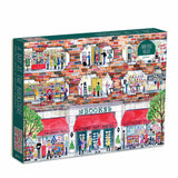 Galison Storrings A Day at the Bookstore Puzzle - 1000pc Multi-Coloured