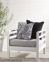 Contours Black Cushion