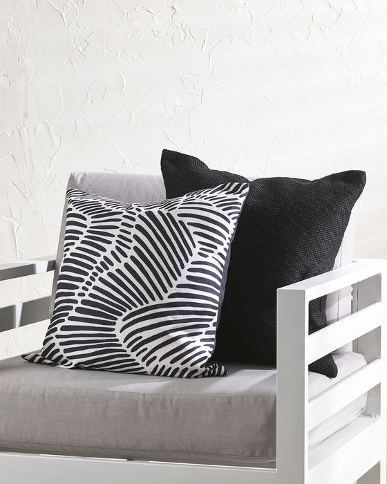 Contours Black Cushion