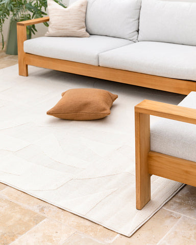 Copacabana Bone Floor Rug