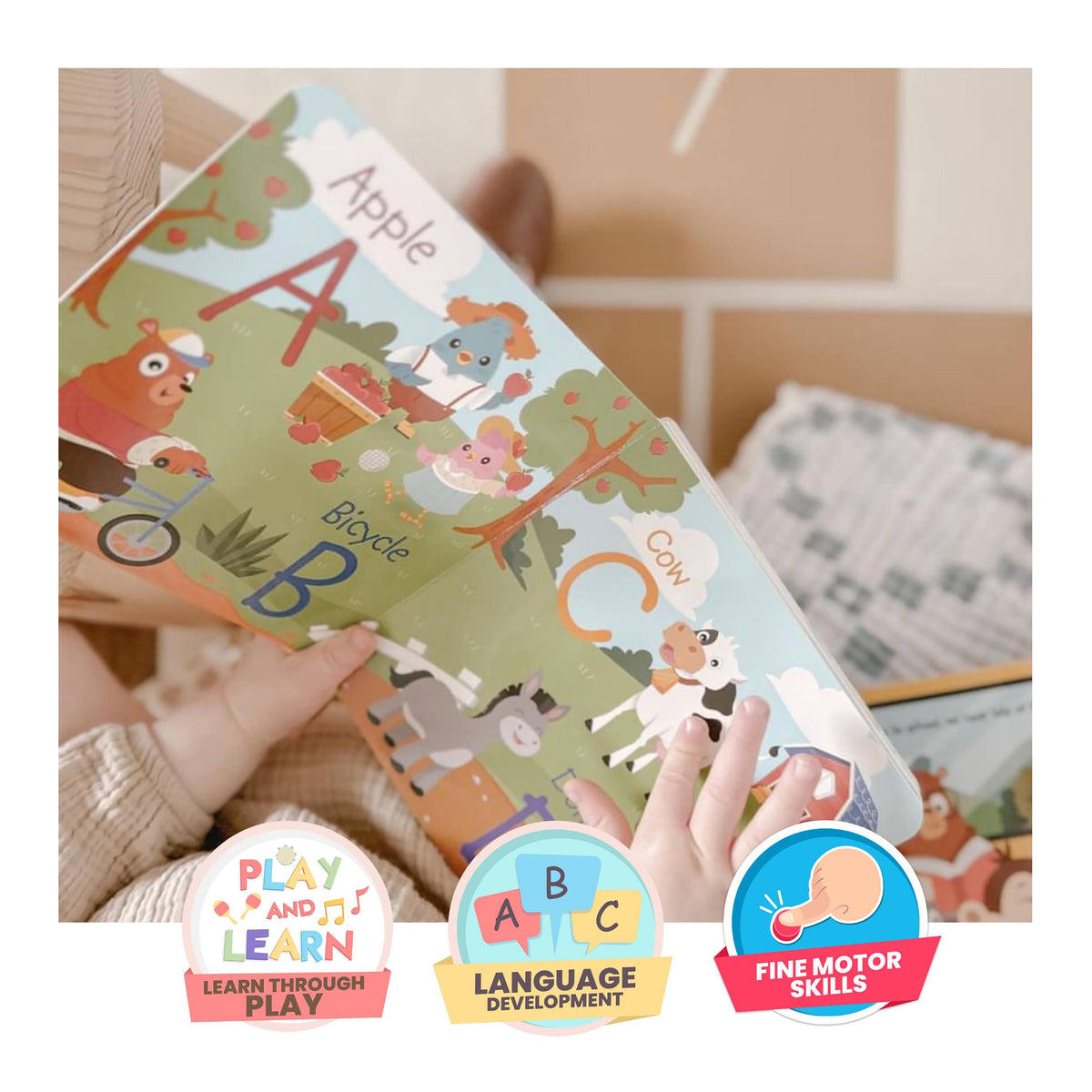 Ditty Bird Fun Alphabet Multi-Coloured