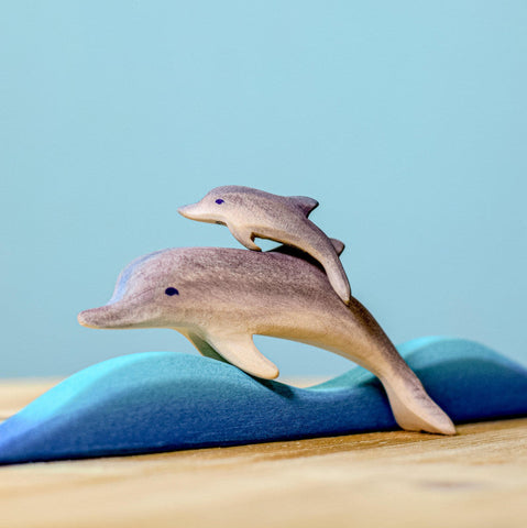 Bumbu Wooden Animal Ocean | Dolphin Set