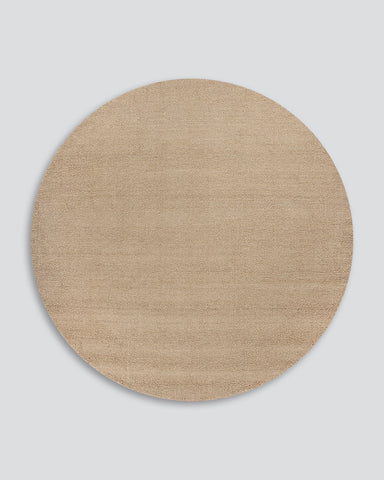 Dorset Biscuit Round Floor Rug