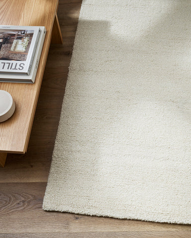 Dorset Natural White Floor Rug