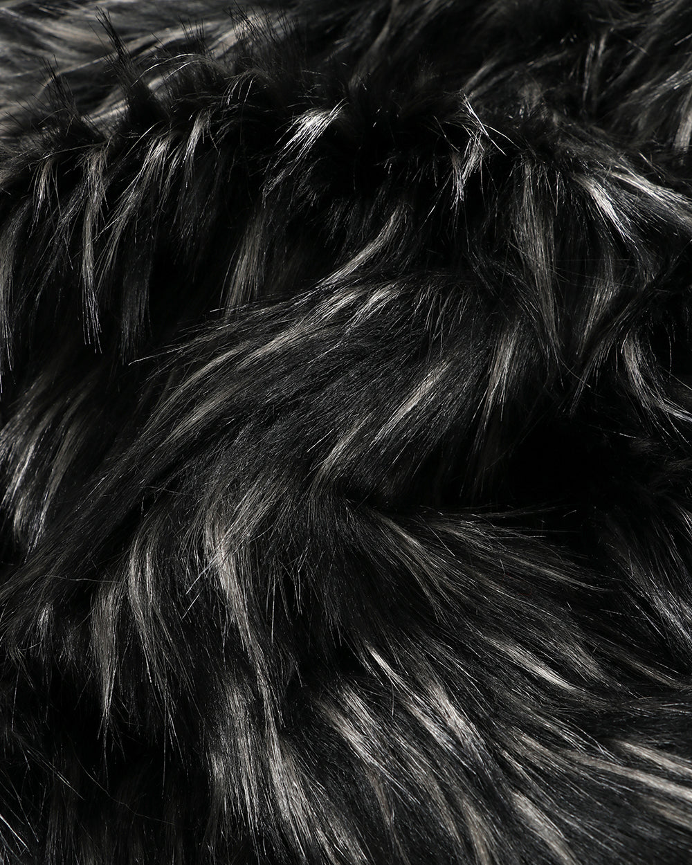 Ebony Plume Square Cushion