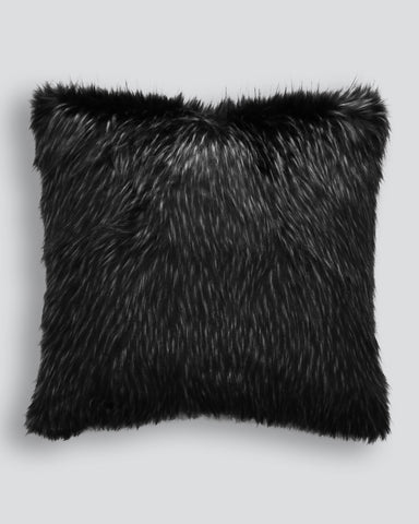 Ebony Plume Euro Cushion