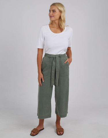 Bliss Washed Pant - Clover