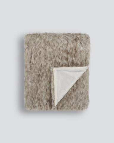 Everleigh Faux Fur Throw