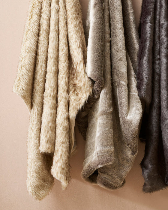 Everleigh Faux Fur Throw