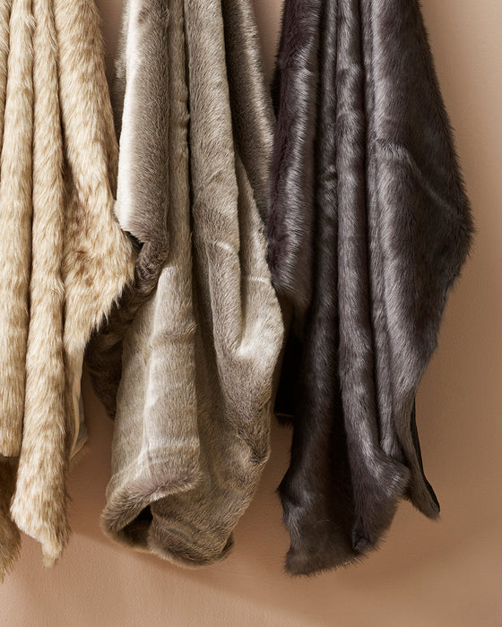 Samira Faux Fur Throw