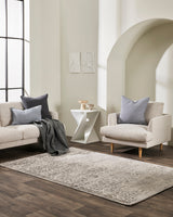 Eloise Silver Floor Rug