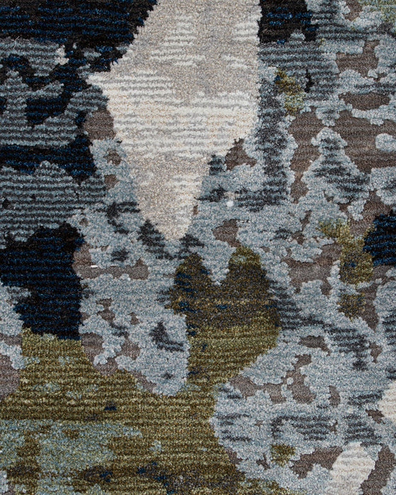 Emery Ink/Olive Floor Rug