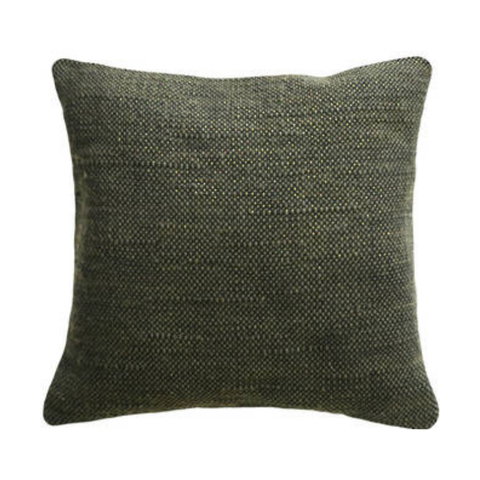 Jasper Cushion 45x45cm - Green/Black