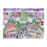 Galison Storrings Holiday Village Market Foil Puzzle - 1000pc Multi-Coloured