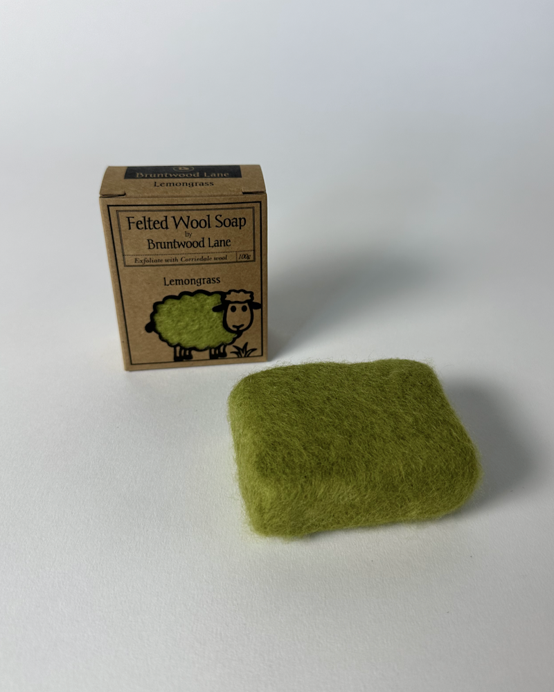 Felted Soap - Lemongrass