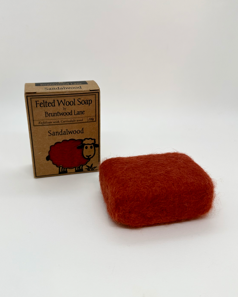 Felted Soap - Sandalwood