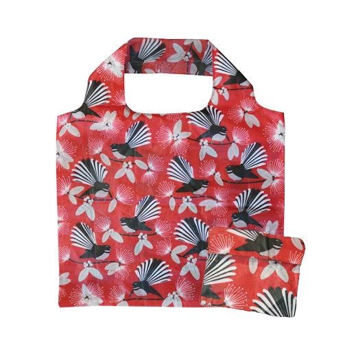 Fold Out Bag Flirting Fantails Red