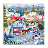 Galison Little Winter Town Puzzle - 300pc Multi-Coloured