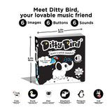 Ditty Bird Black and White Animals Monochrome
