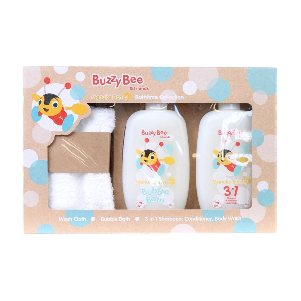 Buzzy Bee Manuka Honey Bathtime Gift Set