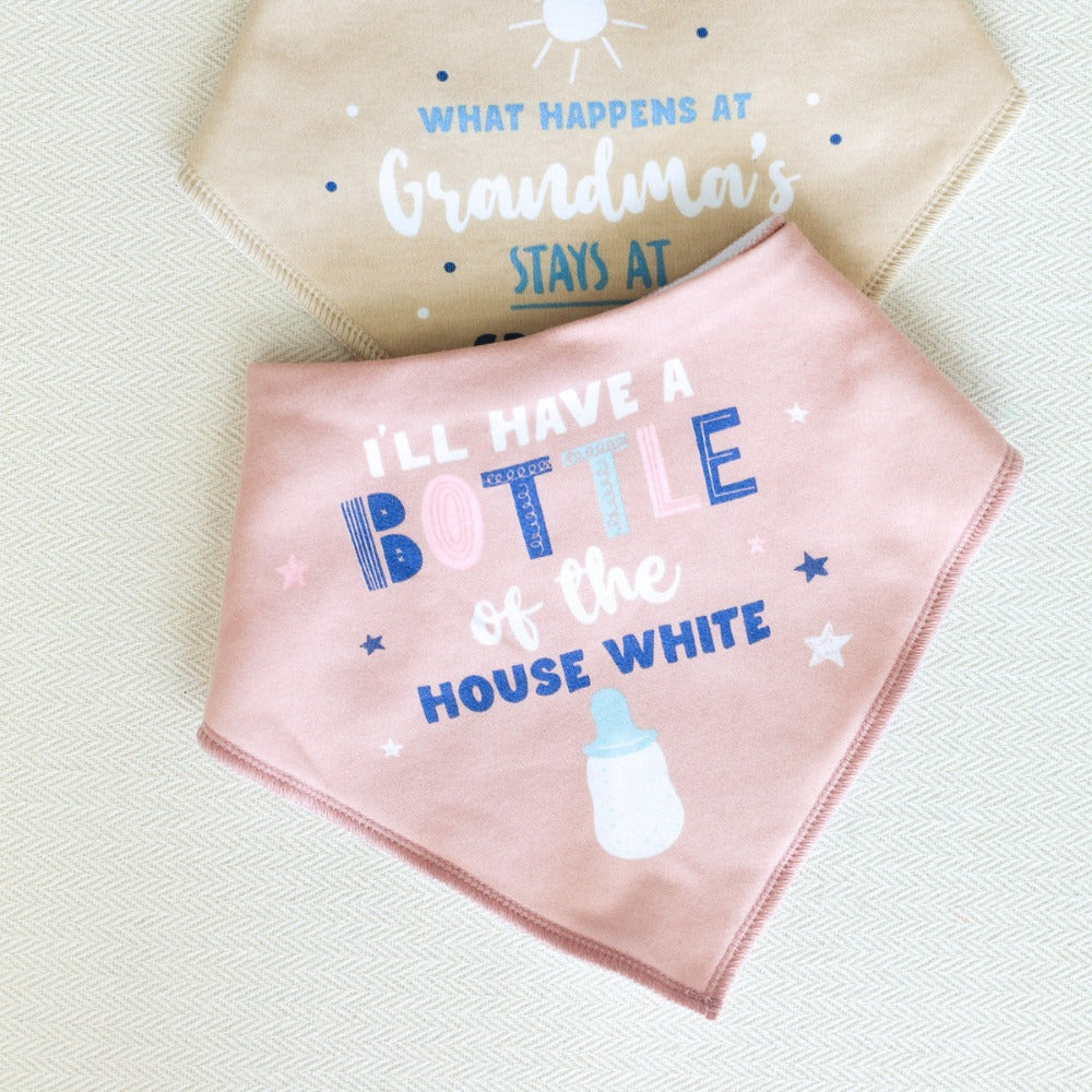 Baby Bib- Bottle of House White