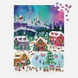 Galison Joy Laforme Northern Lights Foil Puzzle - 1000pc Multi-Coloured