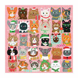 Galison Festive Fur Balls Puzzle - 500pc Multi-Coloured