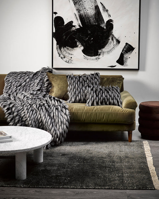 Guinea Fowl Square Cushion