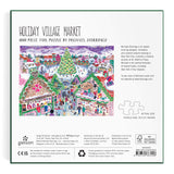Galison Storrings Holiday Village Market Foil Puzzle - 1000pc Multi-Coloured