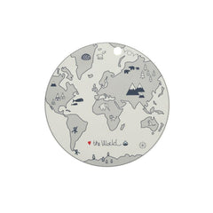 OYOY Placemat The World | Off White