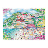 Galison Storrings Coast of Italy Puzzle - 1000pc Multi-Coloured
