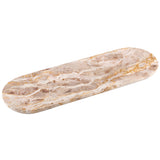 Grand Designs Carprani Rectangular Serving Board White & Beige
