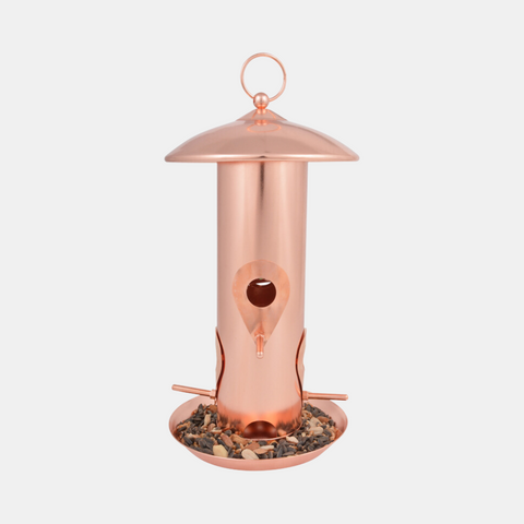 Copper Bird Feeder