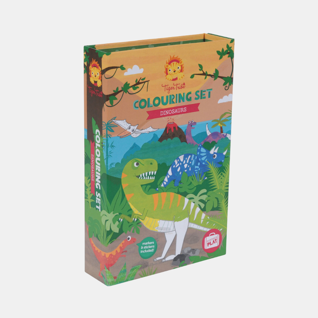 Colouring Set Dinosaur