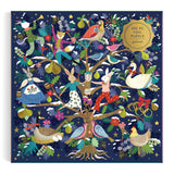 Galison Twelve Days of Joy Foil Puzzle - 500pc Multi-Coloured